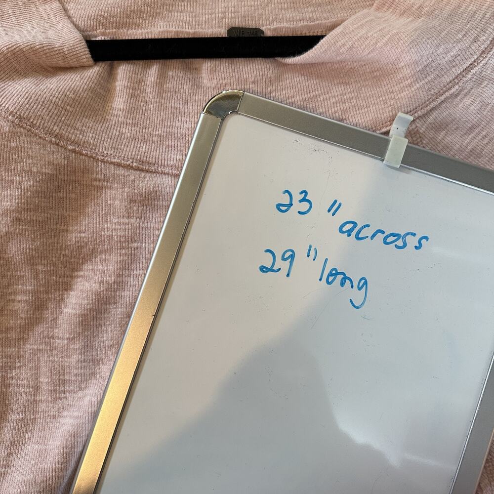 We The Free Pullover Sweater Womens Medium Pink Slouchy Lightweight Lounge Top - Picture 10 of 10